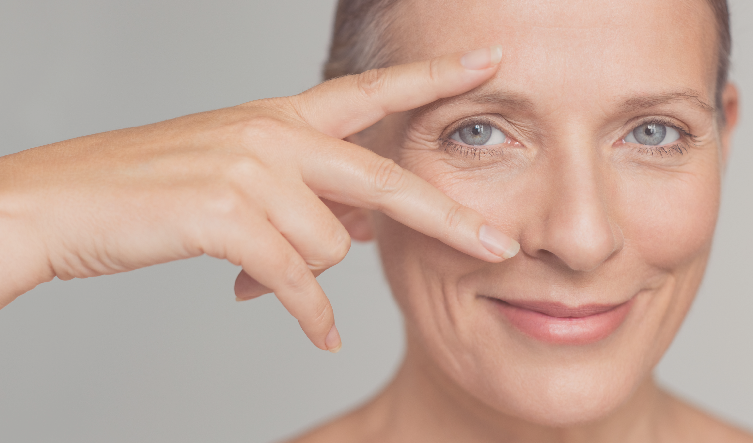 eye yoga woman