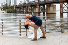 elisia and johnny wedding photo