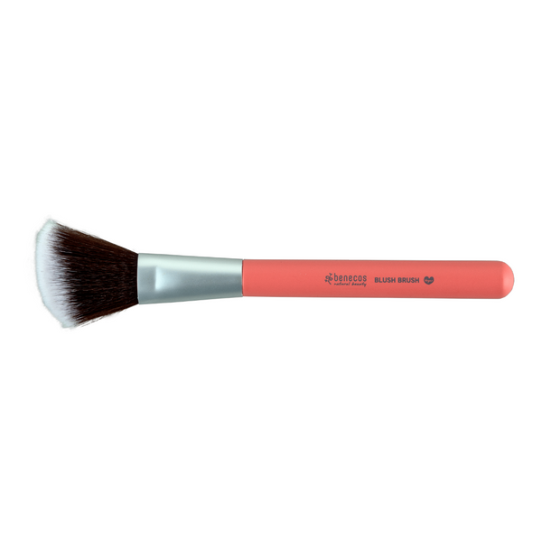 natural blush makeup brush highlighter and bronzer application