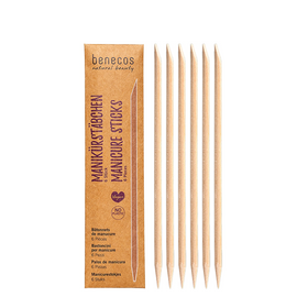 Benecos Manicure Sticks (6 Pack)
