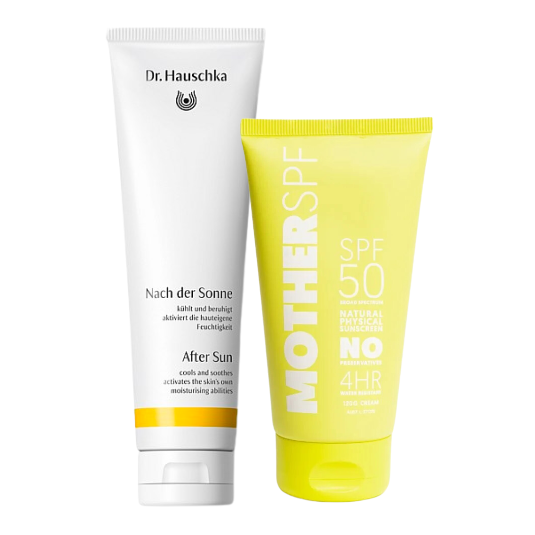 natural physical mineral face sunscreen mother spf skincare after sun dr hauschka skincare australia