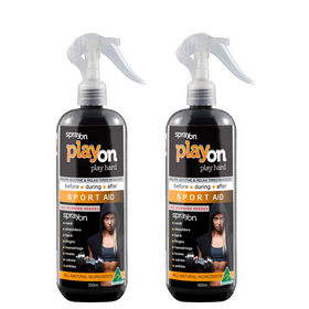 PlayOn SPORT AID SprayOn - Muscle Relaxer & Recovery Solution - 500ml