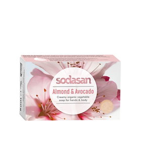 Sodasan Soap Bar - Almond & Avocado 100g