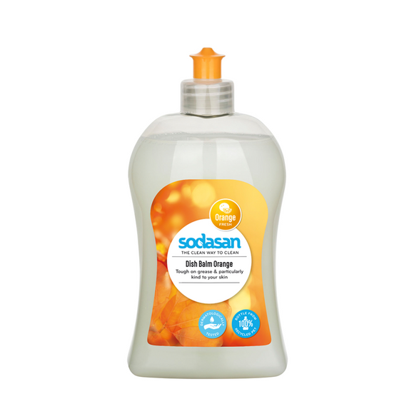 sodasan natural dishwashing liquid orange