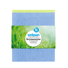 Sodasan Eco Sponge Cloths 2 Pack