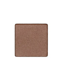Square pan of shimmery brown eyeshadow powder.