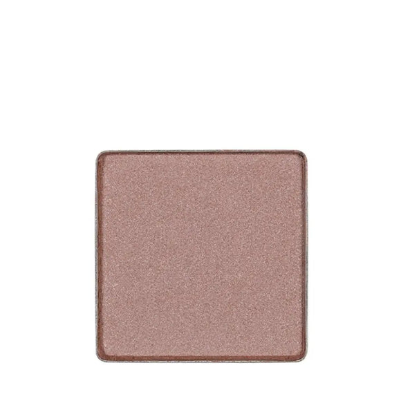 Square pan of shimmery mauve eyeshadow powder.