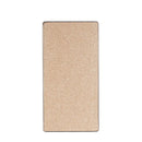 Rectangular pan of light beige pressed powder makeup.