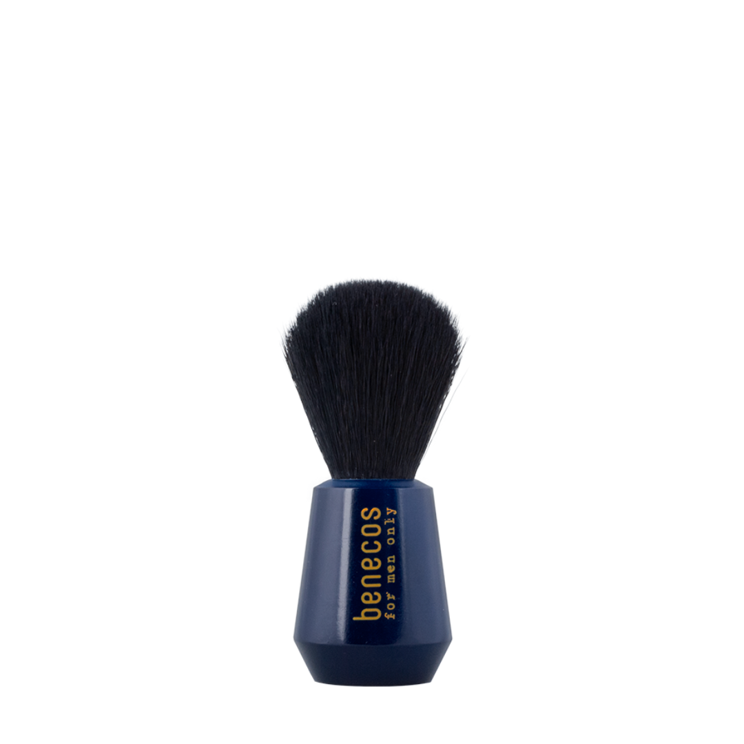 natural mens shaving cream brush