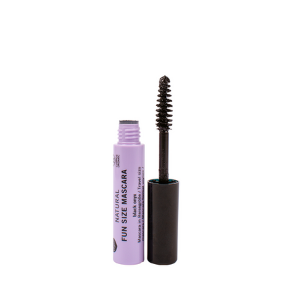 Open tube of mascara.