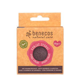 Benecos Konjac Sponge - Black Bamboo