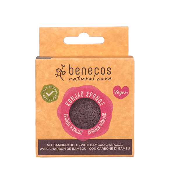 Benecos konjac sponge in packaging.