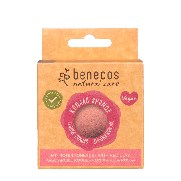 Benecos konjac sponge in a box.