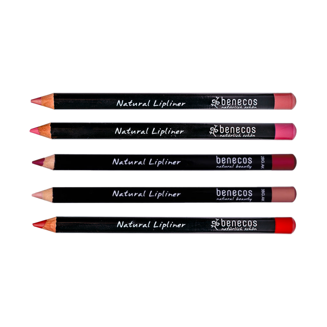 benecos natural makeup lipliner, 5 different colours.