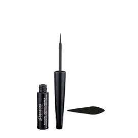 Black liquid eyeliner with applicator.