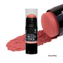 Pink multi-stick cosmetic.