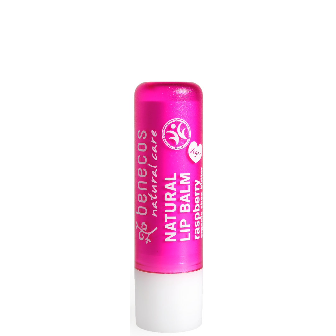 Benecos natural lip balm raspberry