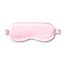 Pink silk sleep mask