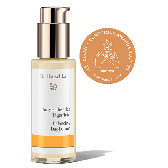 Dr. Hauschka balancing day lotion.