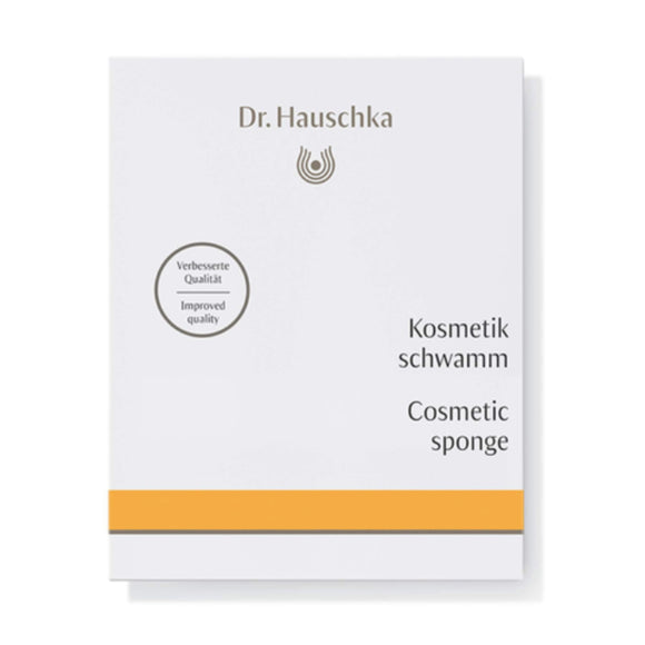 Dr. Hauschka cosmetic sponge with improved quality.