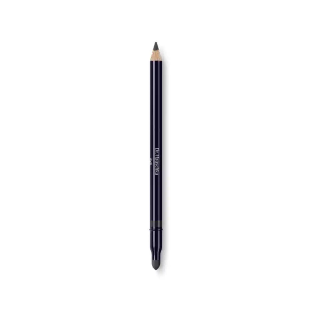 Dark blue eyeliner pencil with a sharpened tip.