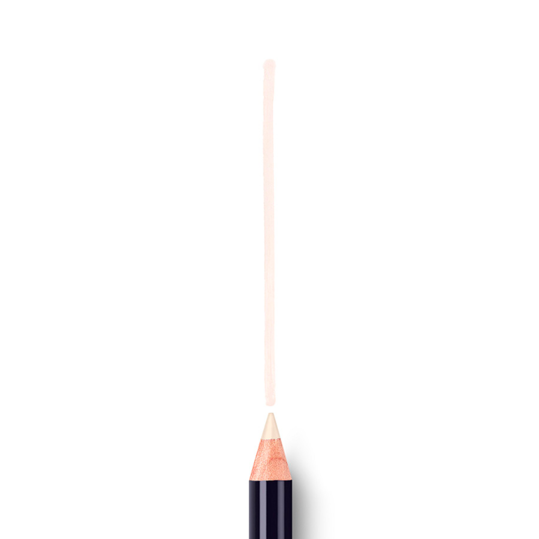 Eyeliner pencil with drawn line.