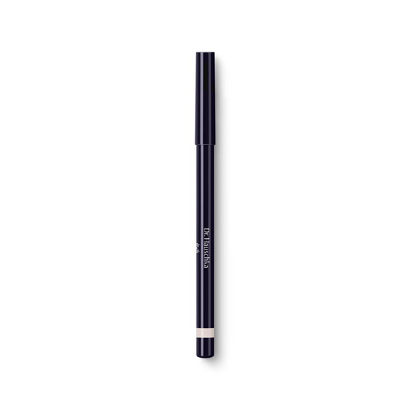 Dark-colored eyeliner pencil.