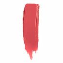 Coral-pink lipstick smear with a brushstroke texture.