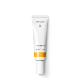 White tube of night serum.