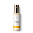 Bottle of Dr. Hauschka Soothing Day Lotion skincare product.