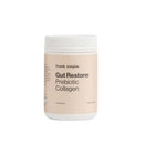 White container of Frank Simple Gut Restore Prebiotic Collagen supplement.