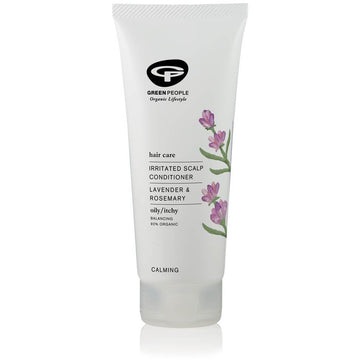 White tube of hair conditioner.