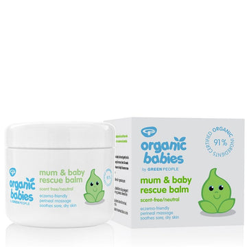 Organic baby balm and box.