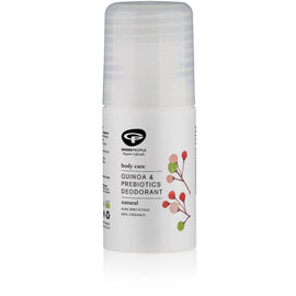 White roll-on deodorant.