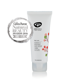 Tube of Quinoa & Avocado Hair Serum.