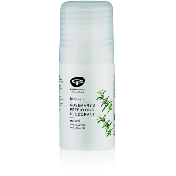 White roll-on deodorant.