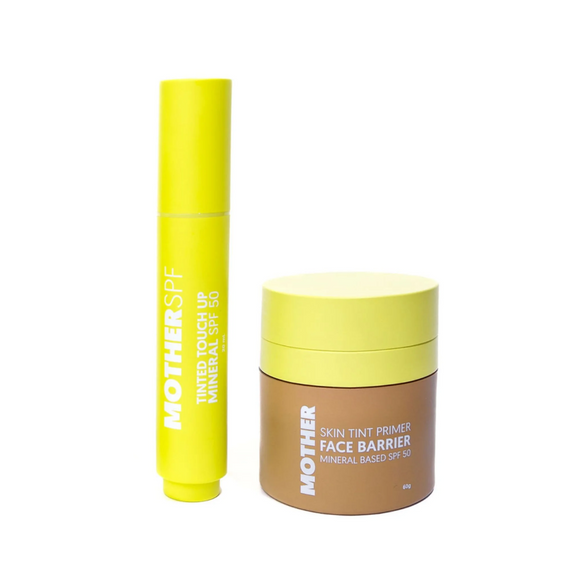 Two cosmetic containers.