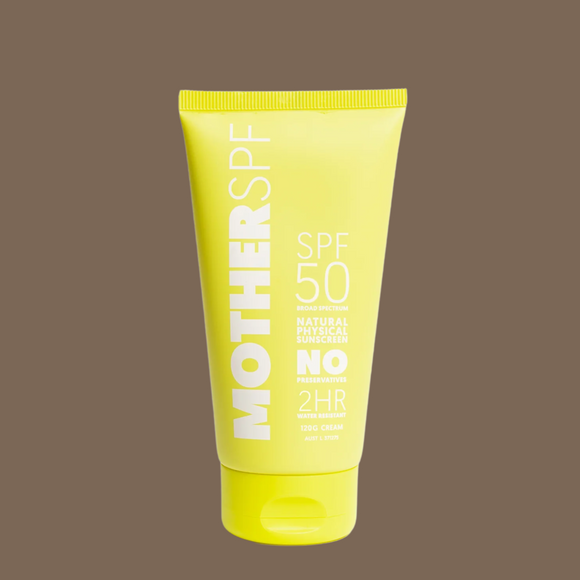 mother spf 50 sunscreen 120g Yellow Tube