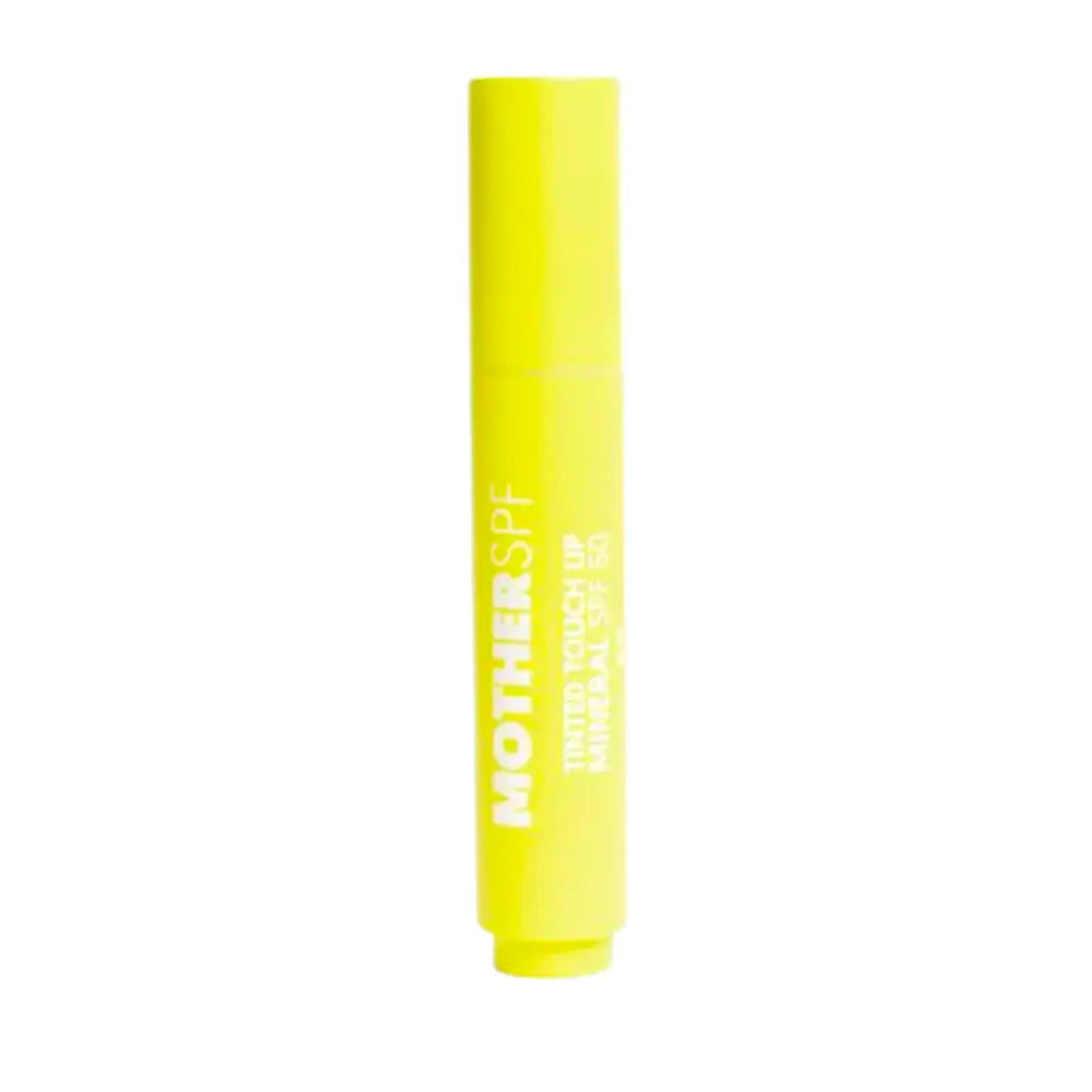 Yellow highlighter marker with text on its side.