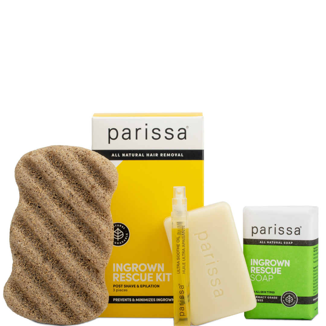 Parissa ingrown hair removal kit.