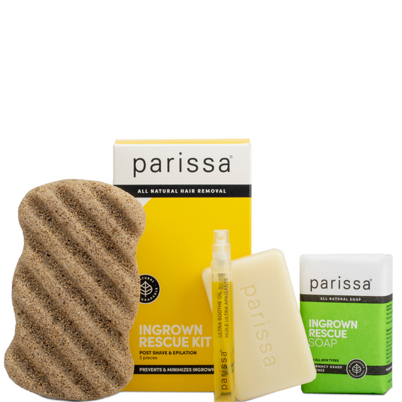 Parissa ingrown hair removal kit.