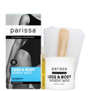 Parissa legs and body warm wax hair removal kit.