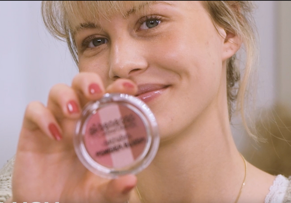 benecos trio blush how to use video - natural make up blush - natural mum