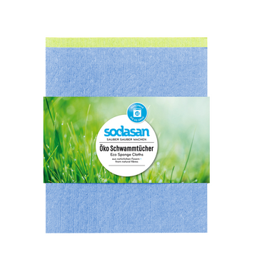 Eco sponge cloths.