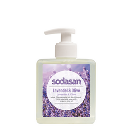 Lavender and olive liquid soap.
