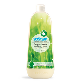 Bottle of vinegar cleaner.