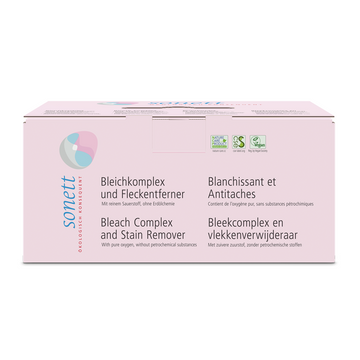 Box of bleach complex and stain remover.