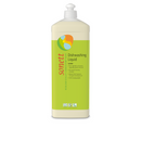 Bottle of lemon dishwashing liquid.