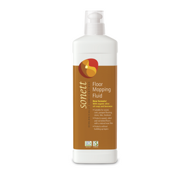 Bottle of floor mopping fluid.