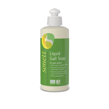 Bottle of liquid stain remover.